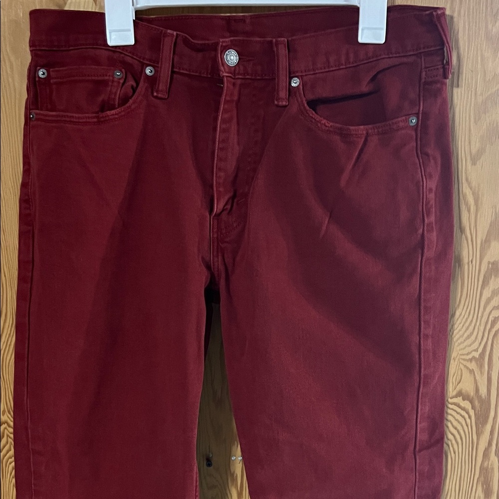 Stylish Rust Denim 514 Levi Jeans 34X32